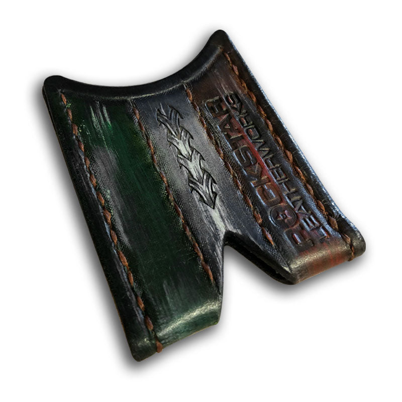 Celtic Themed Leather Card Holder Wallet-Rockstar Leatherworks™