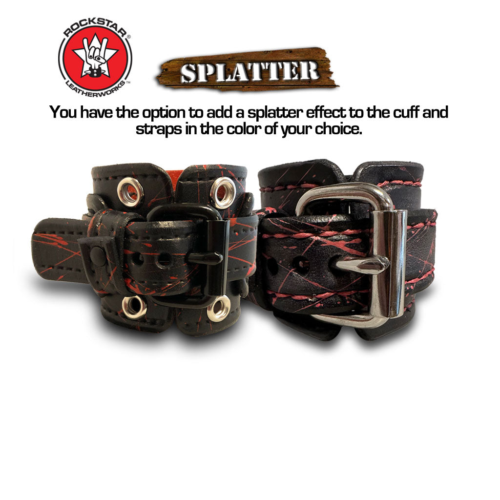 Design & Create a Rockstar Layered Leather Cuff Watch Band-Custom Handmade Leather Watch Bands-Rockstar Leatherworks™