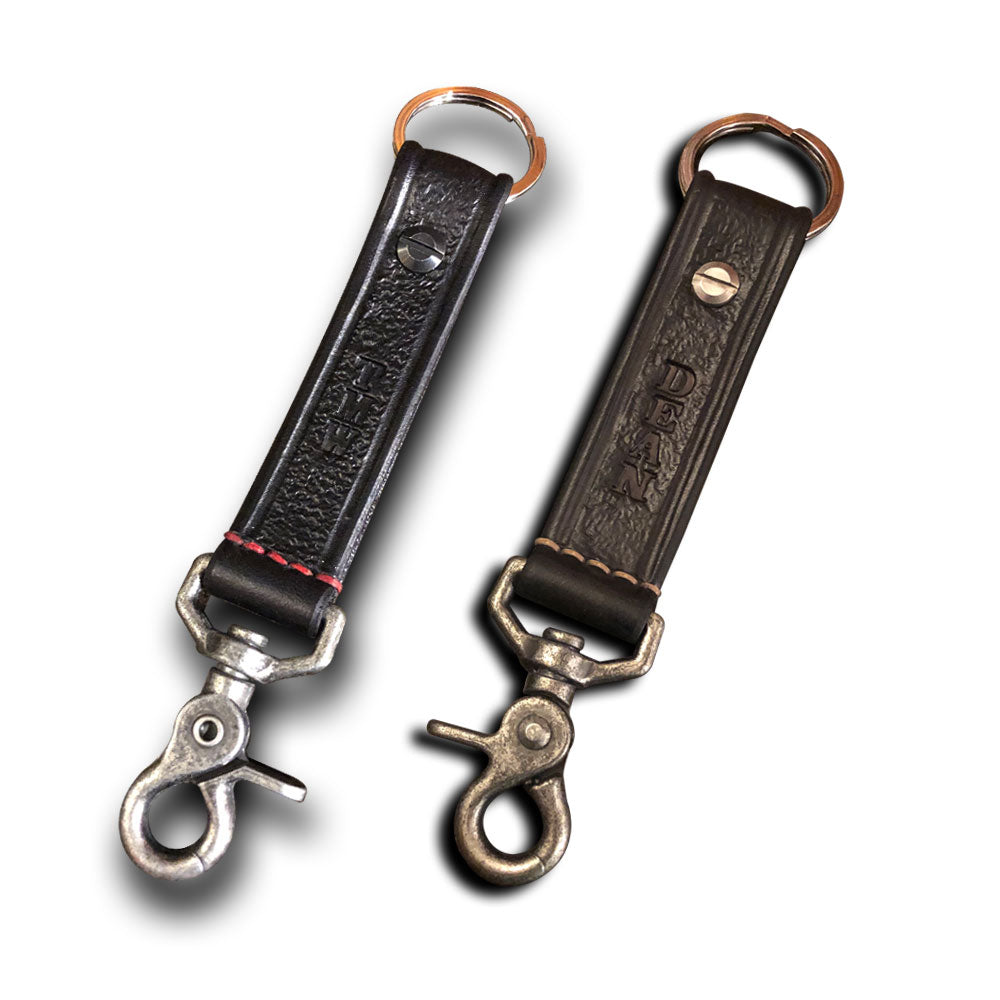 Design & Personalize a Custom Leather Keychain-Keychain-Rockstar Leatherworks™