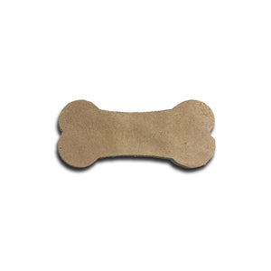 Leather Dog Bone Shaped Blanks - 61mm X 28mm - 7/8 Oz. Veg Tan-Gift Certs. & Parts-Rockstar Leatherworks™