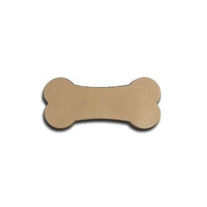 Leather Dog Bone Shaped Blanks - 61mm X 28mm - 7/8 Oz. Veg Tan-Gift Certs. & Parts-Rockstar Leatherworks™