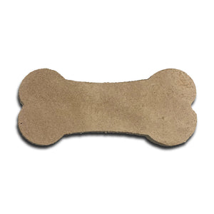 Leather Dog Bone Shaped Blanks - 96mm X 42mm - 7/8 Oz. Veg Tan-Gift Certs. & Parts-Rockstar Leatherworks™