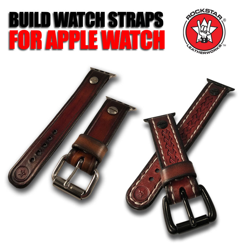 Design & Create Custom Leather Watch Straps-Custom Handmade Leather Watch Bands-Rockstar Leatherworks™