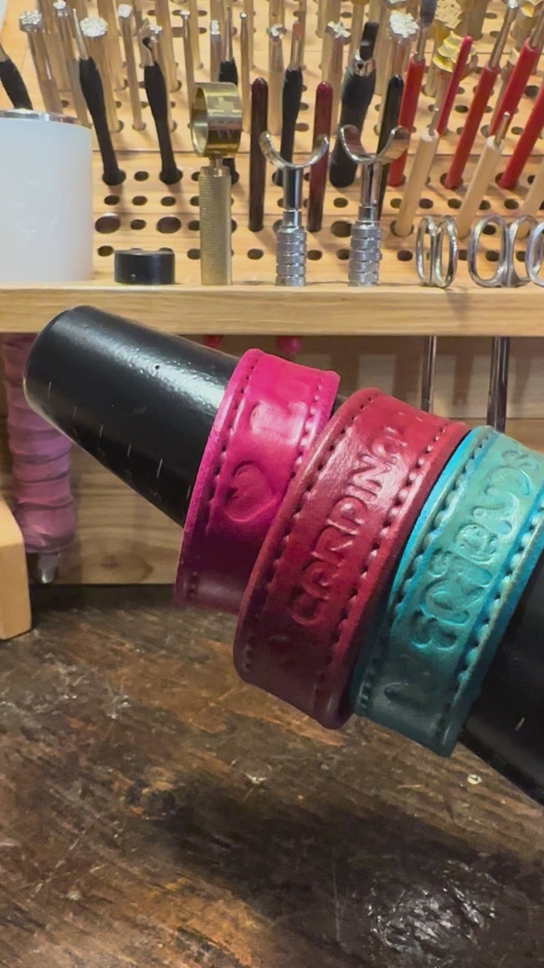 Design & Create a Personalized Leather Snap Bracelet