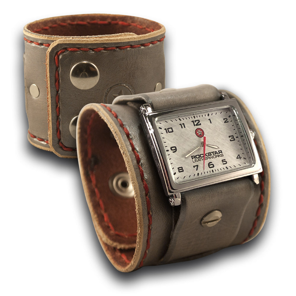 Leather Cuff Watches Watch Bands Cuffs by Rockstar Leatherworks