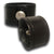 Black Leather Cuff with Black Stitching and Buffalo Snap-Leather Cuffs & Wristbands-Rockstar Leatherworks™