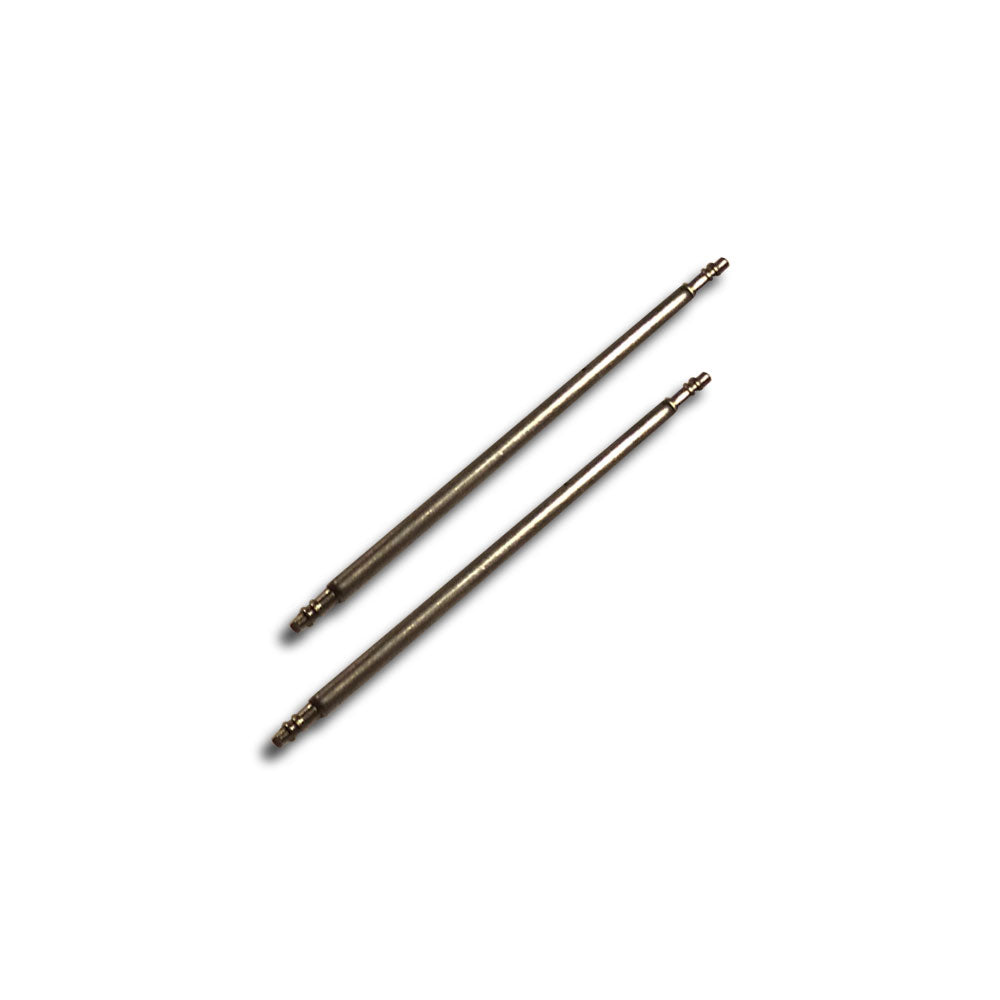 22mm Stainless Steel CURVED Spring Bars - Rockstar Leatherworks™