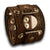Timber Brown Stressed Apple iWatch Leather Cuff Band with Snaps-Custom Handmade Leather Watch Bands-Rockstar Leatherworks™