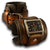 Black & Tan Stressed Layered Leather Cuff Watch-Leather Cuff Watches-Rockstar Leatherworks™