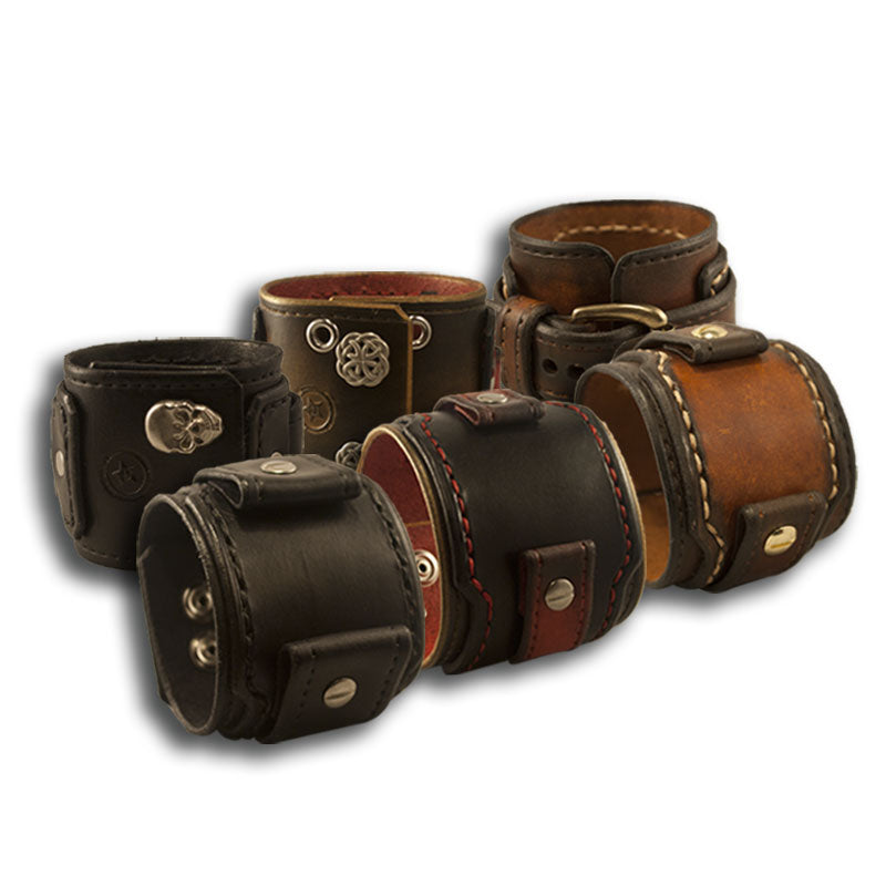 Design & Create a Rockstar Drake Leather Cuff Watch Band-Custom Handmade Leather Watch Bands-Rockstar Leatherworks™