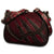 Oxblood & Black Tiger Claw Leather Handbag-Rockstar Leatherworks™