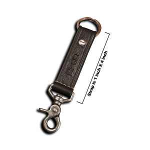 Design & Personalize a Custom Leather Keychain-Keychain-Rockstar Leatherworks™