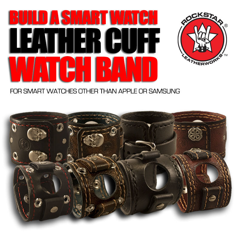 Buy Leather Cuff Band Watches Online | Nemesis Watch