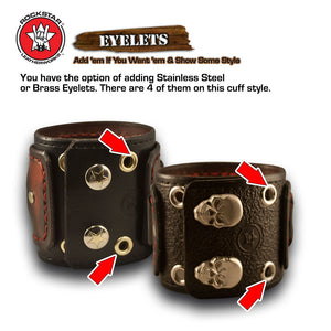 Design & Create a Rockstar Layered Leather Cuff Watch-Leather Cuff Watches-Rockstar Leatherworks™