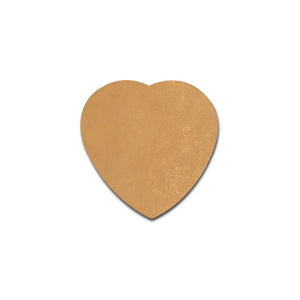 Heart Shaped 7/8 Oz. Veg Tan Leather Blanks-Gift Certs. & Parts-Rockstar Leatherworks™