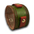 Green & Red Leather Cuff Watch Band w Stitching & Celtic Snaps-Custom Handmade Leather Watch Bands-Rockstar Leatherworks™