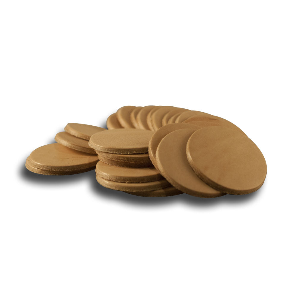Round Leather Blanks, Rounders or Circles-Gift Certs. & Parts-Rockstar Leatherworks™