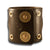 Bison Brown Samsung Wide Leather Cuff Watch Band-Custom Handmade Leather Watch Bands-Rockstar Leatherworks™