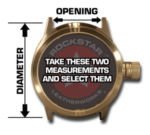 Design & Create a Custom Leather Cuff Watch Band-CREATE Rockstar Original Watch Band-Rockstar Leatherworks™