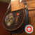Brown Leather Sugar Skull Handbag-Rockstar Leatherworks™